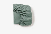 Coyuchi Cloud Soft Organic Sateen Fitted Sheet